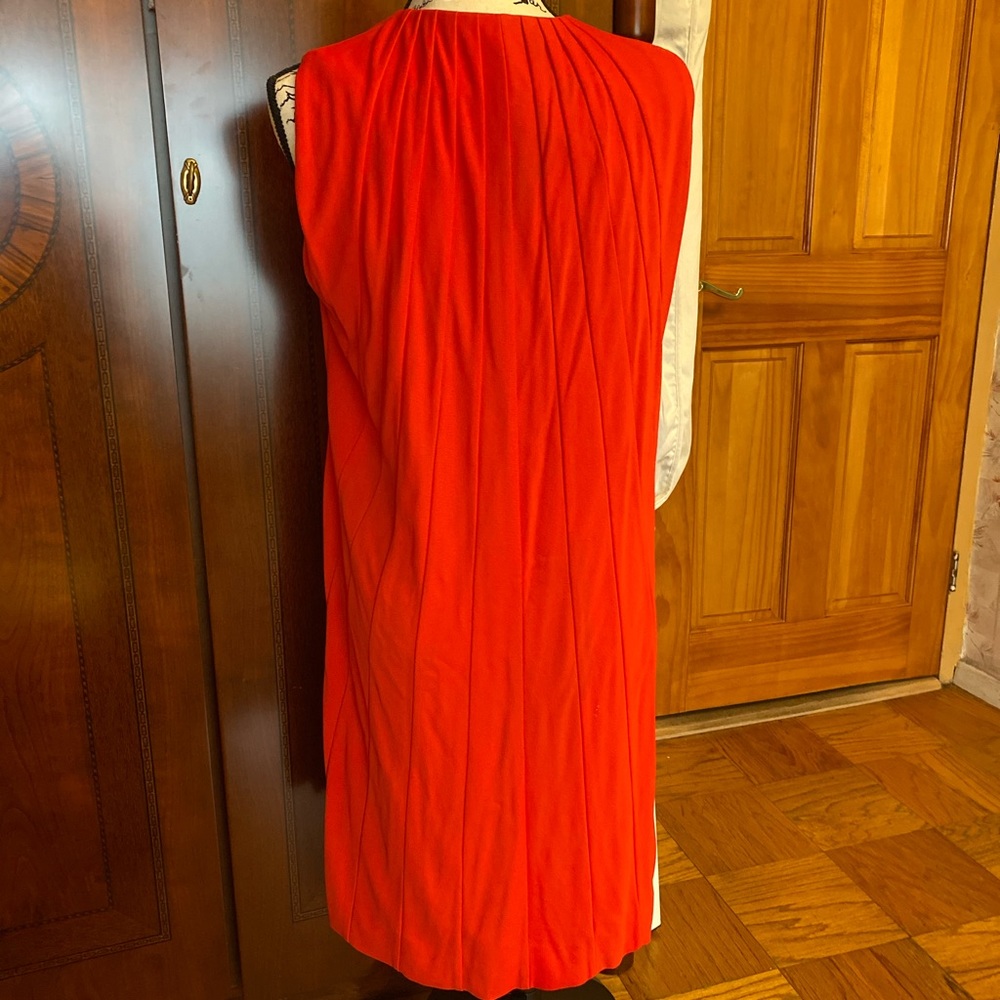 🎈sold🎈💋🍓GUCCI panel Red Dress size 42 medium - Picture 4 of 8